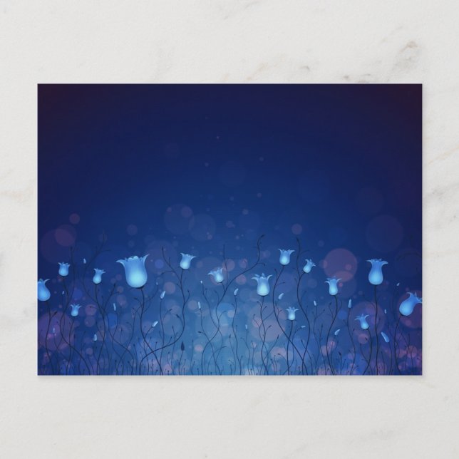 Cartão Postal Bluebells (Frente)