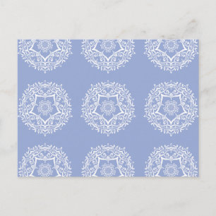 Cartão Postal Blueberry Mandala