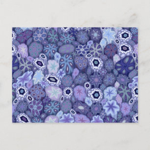 Cartão Postal Blueberry Millefiori