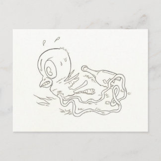 Cartão Postal Bluebird of Fortitude