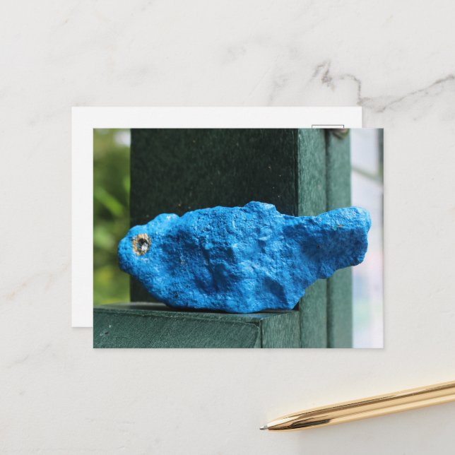 Cartão Postal Bluebird Rock (Frente/Verso In Situ)