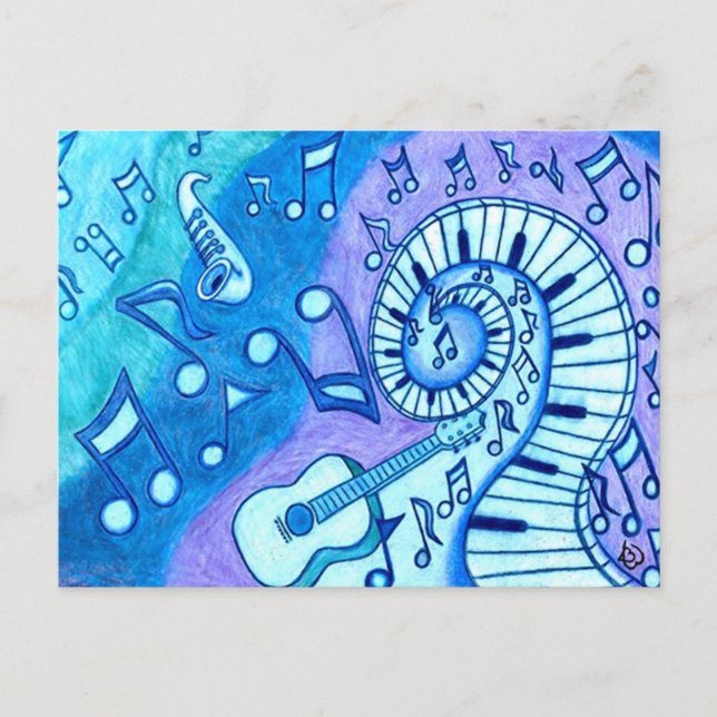 Cartão Postal Blues (Frente)