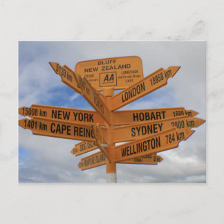 Cartão Postal Bluff, Nova Zelândia