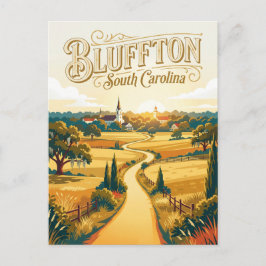 Cartão Postal Bluffton EUA