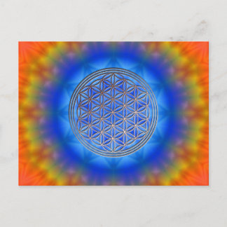 Cartão Postal Blume des Lebens Motivo 14
