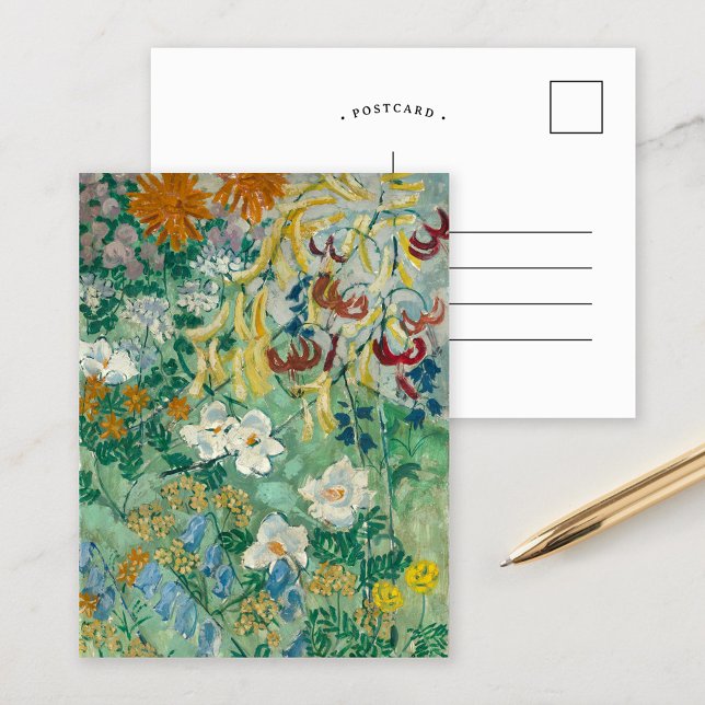 Cartão Postal Blumen | August Babberger (Criador carregado)