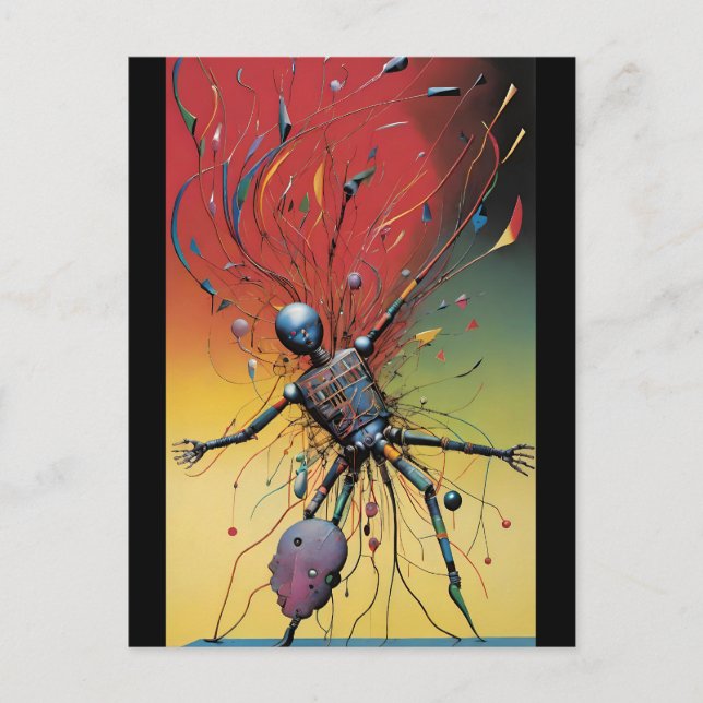 Cartão Postal Blunder of Galactic Proportions - Ken Gage Art (Frente)