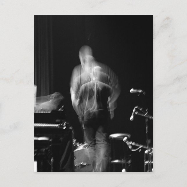 Cartão Postal Blur and Movement on palco Jazz Show (Frente)