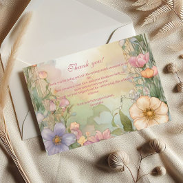 Cartão Postal Blush Pink Floral Quinceanera Celebration