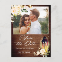 Blush Rosa Rustic Wood PHOTO Casamento Salve a Dat