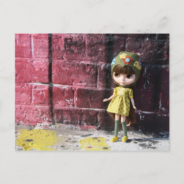 Cartão Postal Blythe Raspberry Sorbet (Frente)