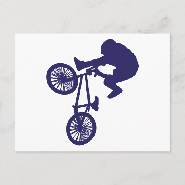 Cartão Postal BMX Biker (Frente)