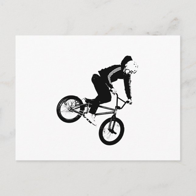 Cartão Postal BMX Rider 2 (Frente)