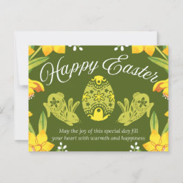 Cartão Postal Boa Páscoa 