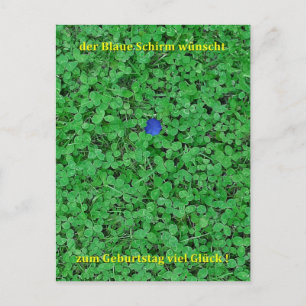 Cartão postal - Boa sorte