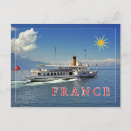 Cartão Postal Boa viagem à França