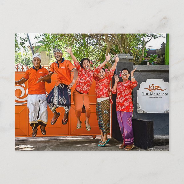 Cartão Postal Boa vinda! (Frente)