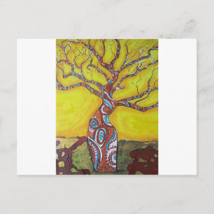 Cartão Postal Boab tree Bright