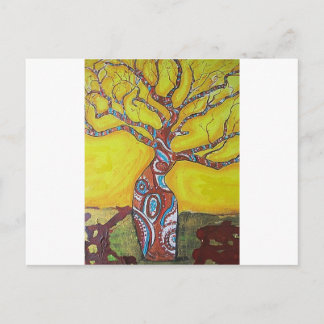 Cartão Postal Boab tree Bright