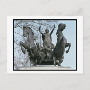 Cartão Postal Boadicea, 1850s (bronze) (see also 33580)