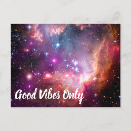 Cartão Postal Boas Víblias Apenas Estrelas do Universo Espacial 