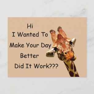 Cartão Postal Boas-vindas