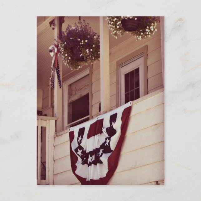 Cartão Postal Boas-vindas à Frente Patriótica (Frente)