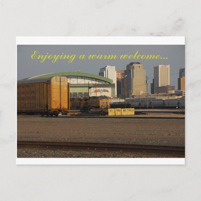 Cartão Postal boas-vindas a phonix AZ (Frente)