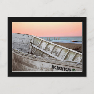Cartão Postal Boat do surf