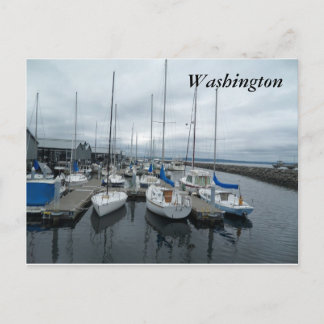 Cartão Postal Boats in Washington State Postcard