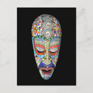 Cartão Postal Bob, Por que o rosto comprido? Máscara Mosaico