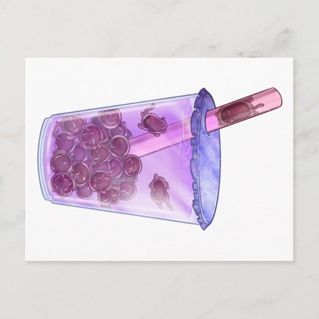 Cartão Postal Boba Cats (Frente)