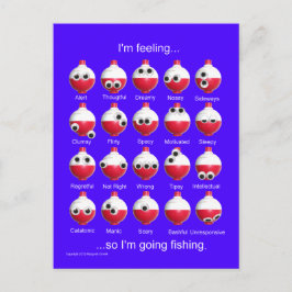 Cartão Postal Bobinas De Pesca, Modos De Pesca Engraçados, Emoçõ