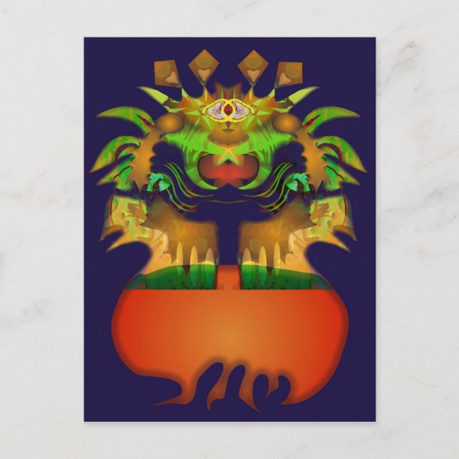 Cartão Postal Bobo (Frente)