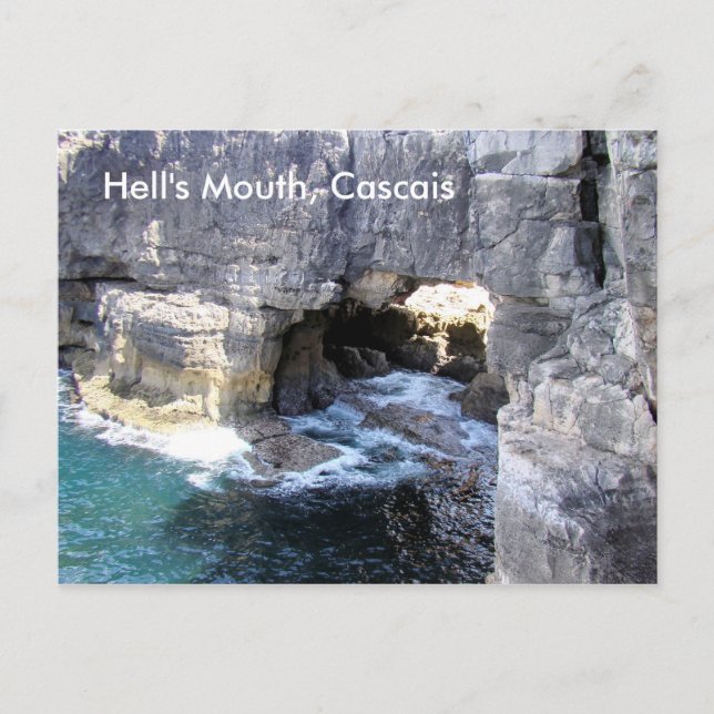 Cartão postal Boca do Inferno (Frente)