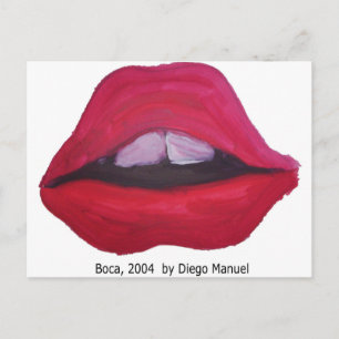 Cartão Postal Boca por Diego Manuel