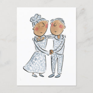 Cartão Postal Bodas de Prata