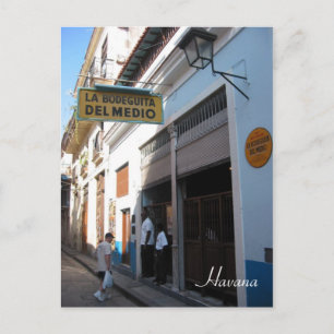 Cartão Postal bodeguita havana