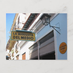 Cartão Postal bodeguita medio havana