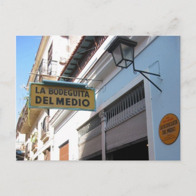 Cartão Postal bodeguita medio havana (Frente)