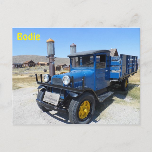 Cartão Postal Bodie, CA (Frente)