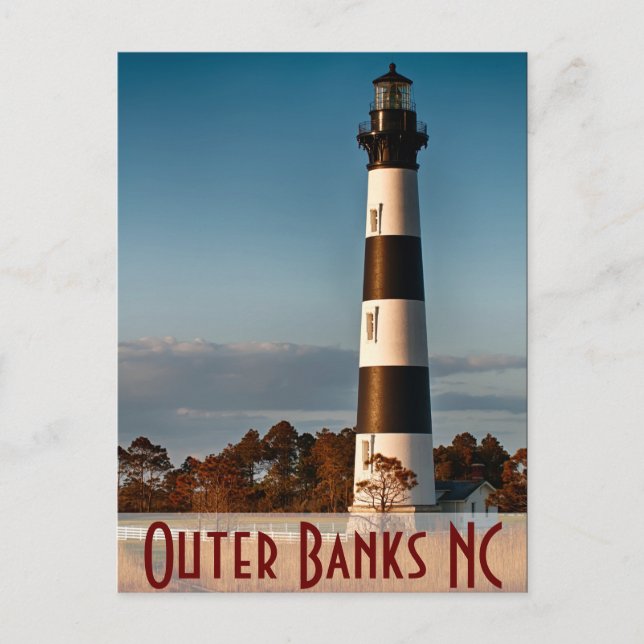 Cartão Postal Bodie Island NC (Frente)