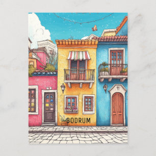 Cartão Postal Bodrum Turkiye