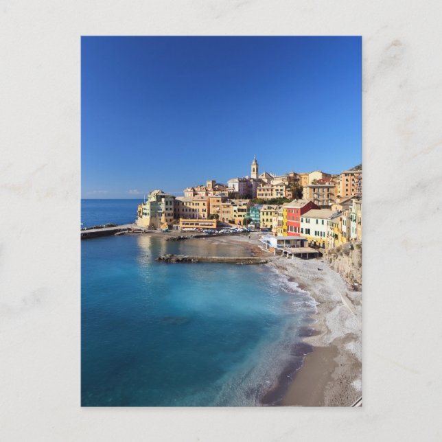 Cartão Postal Bogliasco, Ligúria, Itália (Frente)
