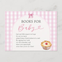 Boho Cutie Pie Pink Gingham Livros para Bebê
