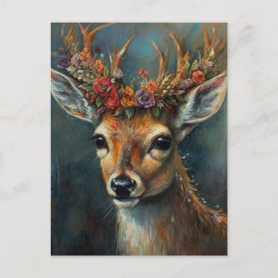 Cartão Postal Boho Deer