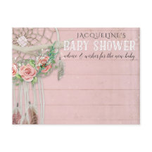 BOHO Dream Catcher Floral Advist Girl Chá de frald