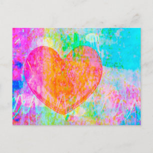 Cartão Postal Boho Heart
