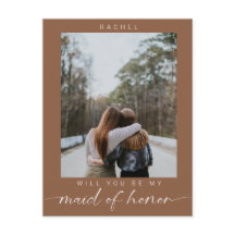 Boho, você será minha Madrinha de casamento.