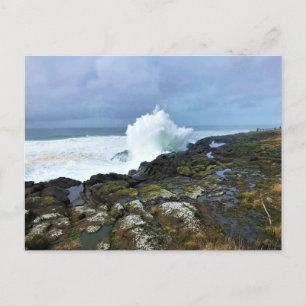 Cartão Postal Boiler Bay State Wayside, Depoe Bay, Oregon